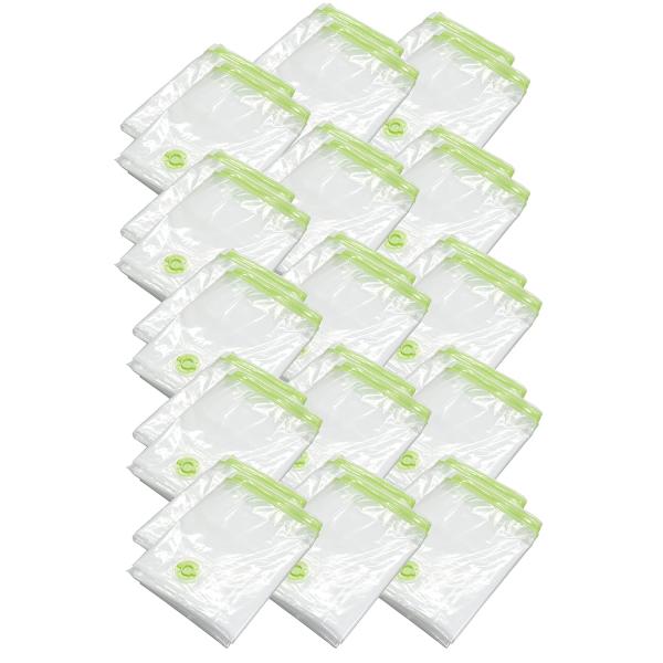 布団圧縮袋 業務用パック ふとん圧縮袋 まとめ買い (Mサイズ 30枚入り)