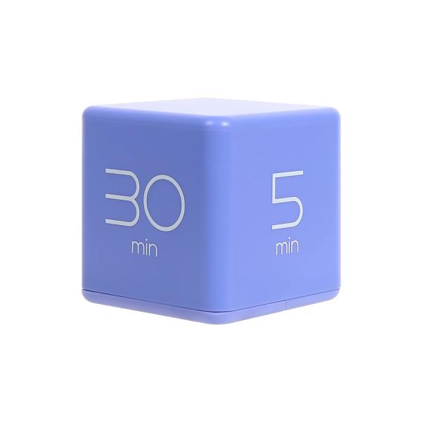 mooas キューブ型タイマー 時間管理 キッチンタイマー 子供用タイマー トレーニング用タイマー ...