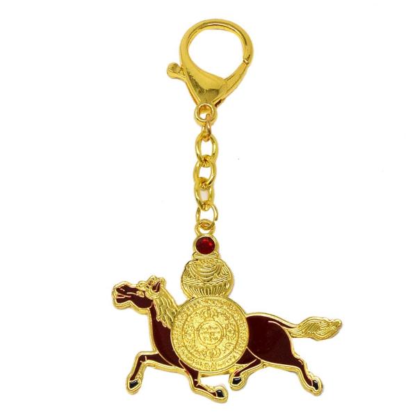 （イスイ）YISHUI 風水グッズ ライフフォースアミュレット マントラキーチェーン 赤い ウィンド...