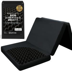 昭和西川 高反発極厚 マットレス DX シングル 折りたみ 寝具 抗菌防臭
