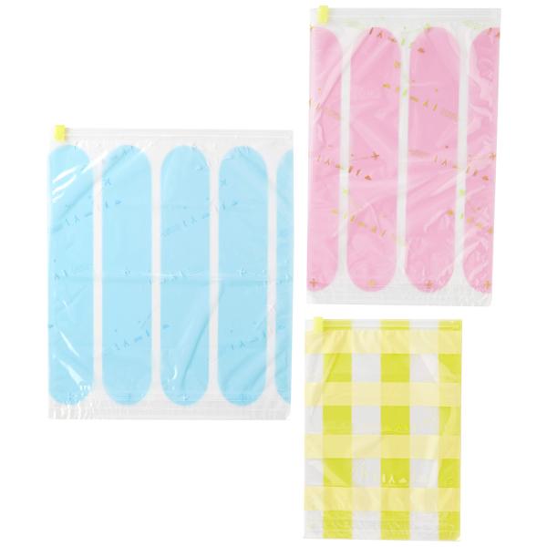 [タビトモ] 圧縮パック 3枚入り 50cm 32115 06 クリア