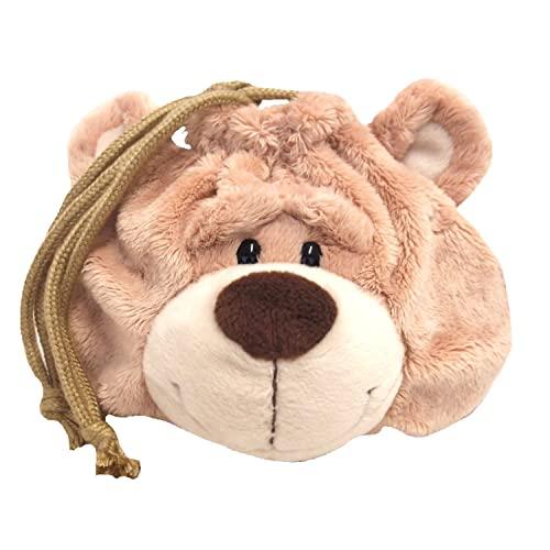 NICI(ニキ)ベア フィギュアフェイスポーチ ドイツ ぬいぐるみ ギフト フェイスポーチ 巾着 ラ...