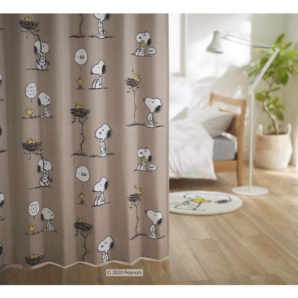 スミノエ フレンズネスト カーテン ドレープ 1枚入 100×200cm BE 323-74976