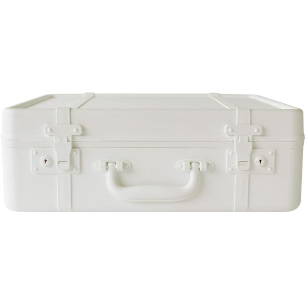 八幡化成 マルチ収納ケース 『トランクストーリー』 ホワイト L sceltevie TRUNKST...