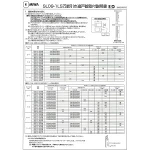 ミワロック MIWA (美和) 取替引戸錠 P...の詳細画像3