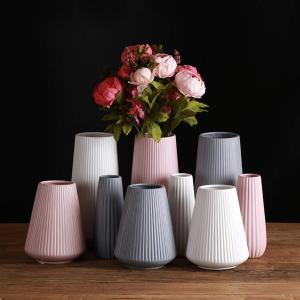 フラワーベース-花瓶-陶器-和風-花器-ブラッ...の詳細画像3