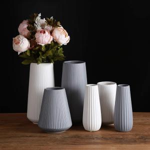 フラワーベース-花瓶-陶器-和風-花器-ブラッ...の詳細画像4