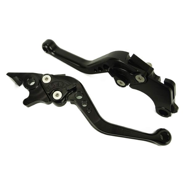 H212黒(黒) ホンダ ブレーキ クラッチレバー 6段階調整 ショート CL250 モンキー125...