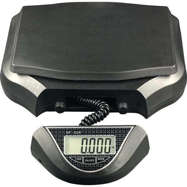 隔測式デジタル台はかり YRO 30kgまで計測 風袋機能 オートパワーオフ 家庭用 調理用 (黒)