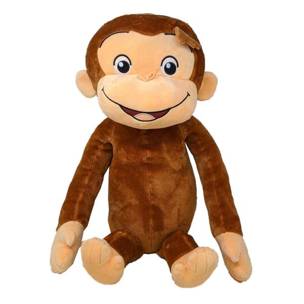 おさるのジョージ ギガジャンボ にっこり ぬいぐるみ 全長約50cm