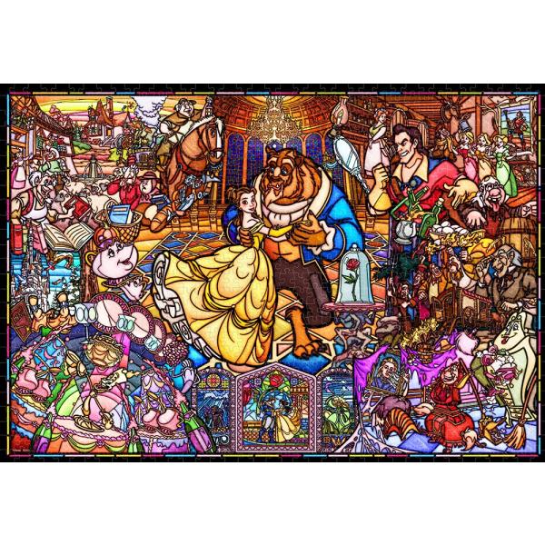 テンヨー(Tenyo) 【日本製】 1000ピース ピュアホワイト ジグソーパズル ディズニー 美女...