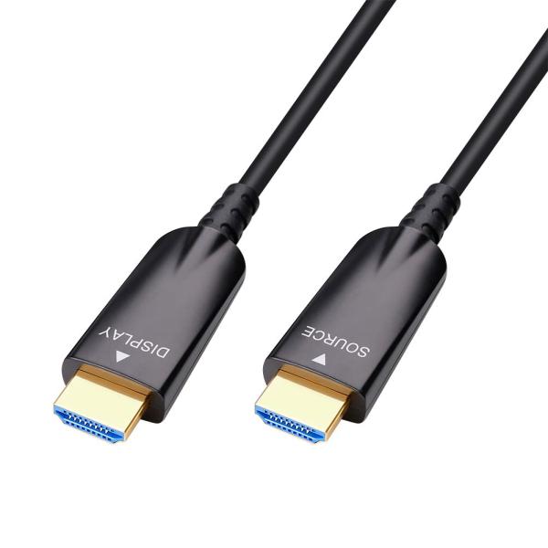 DTECH 光ファイバーHDMIケーブル 50m 4K 60Hz 2K 144Hz 1080P ハイ...
