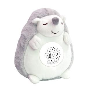 ロボットプラザ(ROBOT PLAZA) 寝かしつけ ぬいぐるみ プラネタリウム メロディー 心音 おもちゃ 3歳 子供 (ハリネズミ)