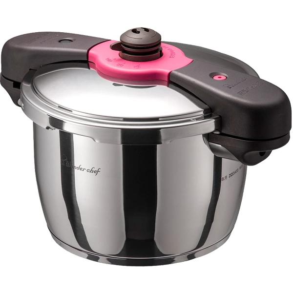 ワンダーシェフ wonderchef 圧力鍋 両手圧力鍋 5.5L IH対応 超高圧/高圧切替 時短...