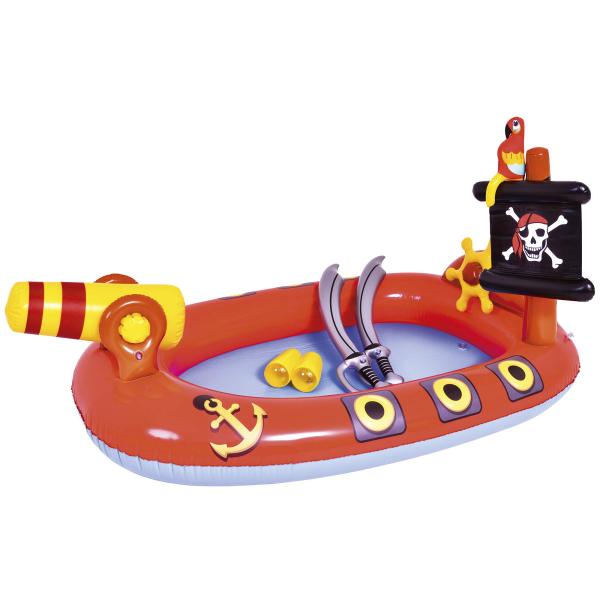 JILONG(ジーロン) プール パイレーツスプレイプール 190×115×90cm(大砲、マスト含...
