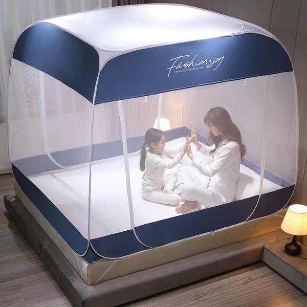 xinxin-home蚊帳 ワンタッチ モスキートネット 折りたたみ式 蚊よけ 虫除け 夏 蚊対策 ...