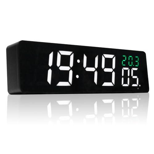 2024 新版 Little Green WIFI 自動時刻同期 時計 高精度置き時計アクリルプレゼ...