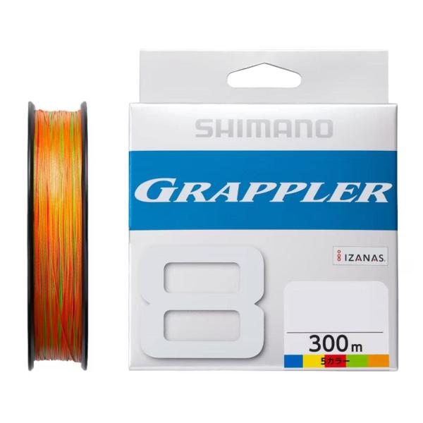 シマノ(SHIMANO) グラップラー8 PE 300m LD-A71U 5カラー (5色×10m)...