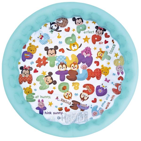 ツムツム キッズプール 100cm アルファベットツムツム ライトブルー 081826-WP0072...