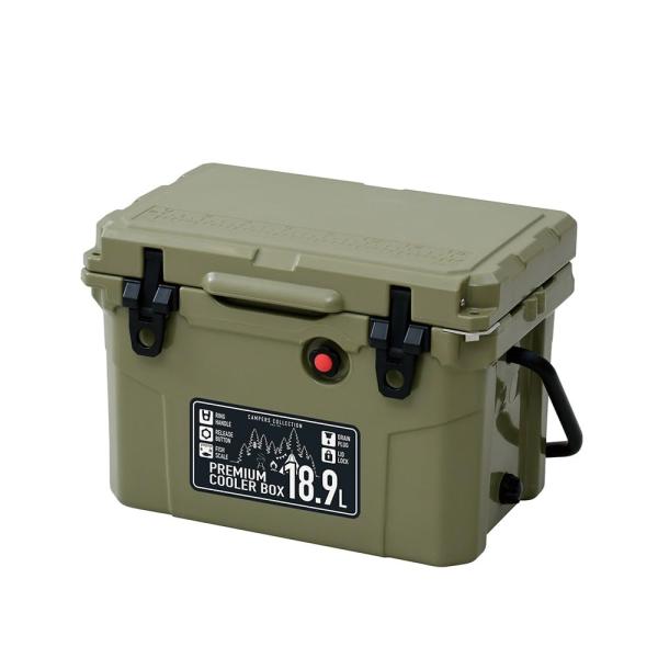 [キャンパーズコレクション 山善] クーラーボックス ハード 小型 18.9L キャンプ アウトドア...