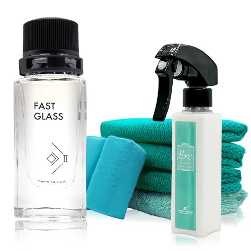 【ながら洗車】 ファストガラス BASEセット 『DIY決定版 2時間スピード硬化のガラスコーティン...