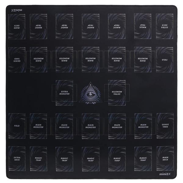 mini2x TCG 遊戯王カード 用 遊戯王 用 ラバー プレイマット バトルフィールド フルサイ...