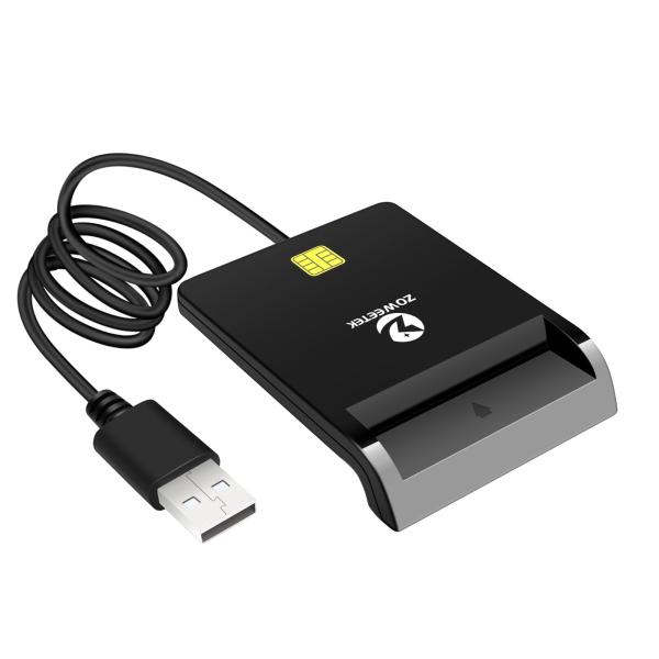 ZOWEETEK ICカードリーダー マイナンバー対応 カードリーダー 自宅で確定申告icカードリー...