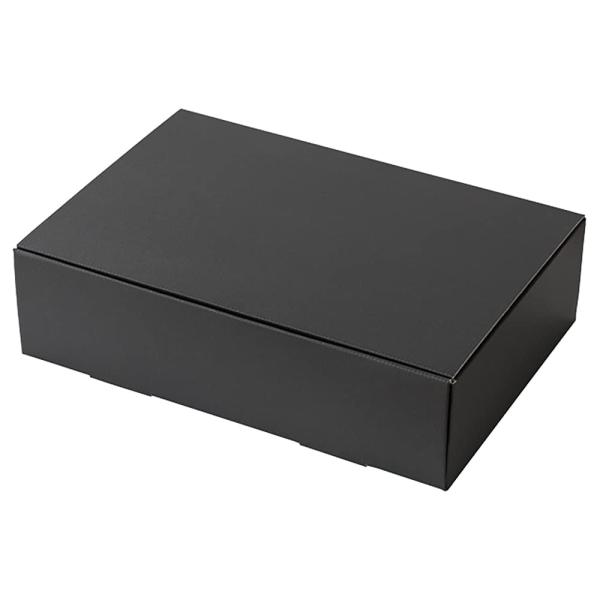 ヘッズ 日本製 箱 39.7×10.7×27.5cm ダークグレー 10枚 無地 スマートボックス ...