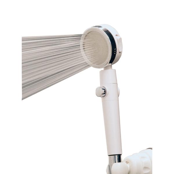 オリエント シャワーヘッド 極細 シャワースイングDX 節水 シャワー ON OFF 切替 首振り ...