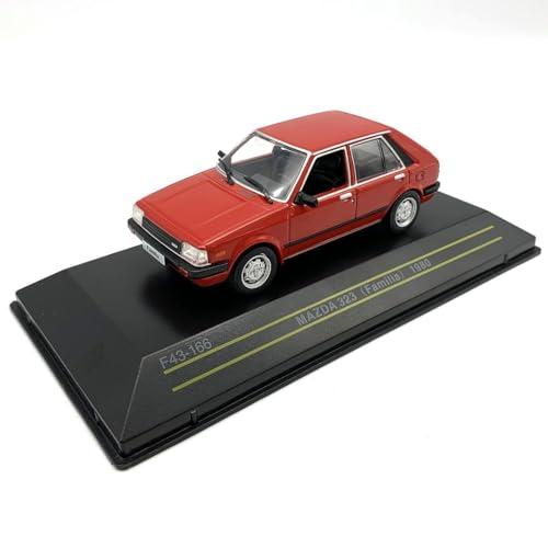 FIRST:43 1/43 マツダ 323 (ファミリア) 1980 レッド 海外仕様 完成品