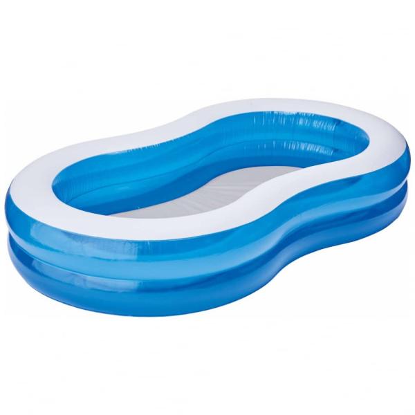 大型ファミリーラグーンプール 家庭用【240×140×47cm】