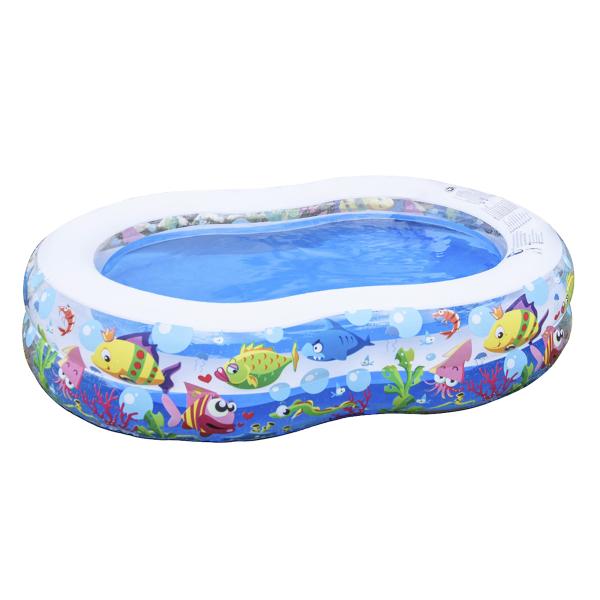 JILONG(ジーロン) フィギュア8プール 175×109×40cm(膨らましサイズ) 大型空気栓...