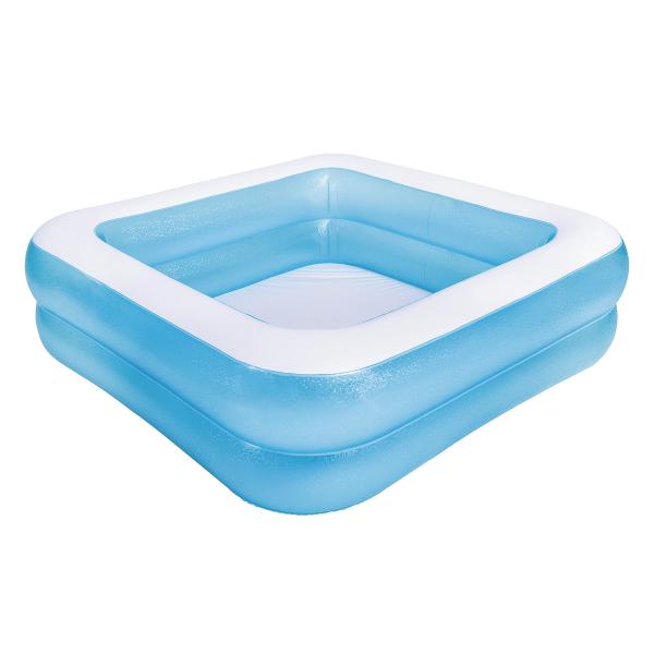 JILONG(ジーロン) スクエア2リングプール 150×150×45cm(膨らましサイズ) 大型空...