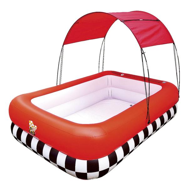 JILONG(ジーロン) キャノピー2リングプール196×144×48cm(膨らましサイズ) 大型空...