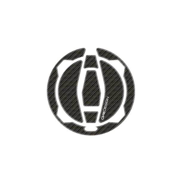PRINT(プリント) フューエルキャップパッド カーボン柄 ZX-25R他 カワサキ KAWASA...