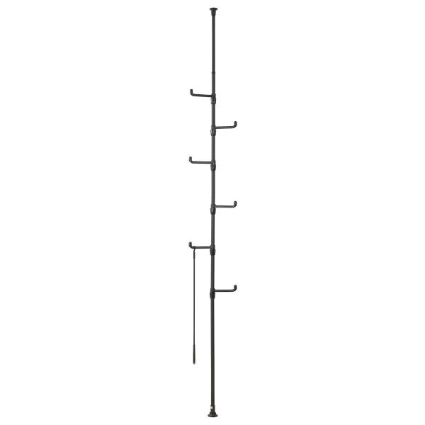 武田コーポレーション 33×33×295cm ポールハンガーラック・ラック・ハンガーラック ブラック...