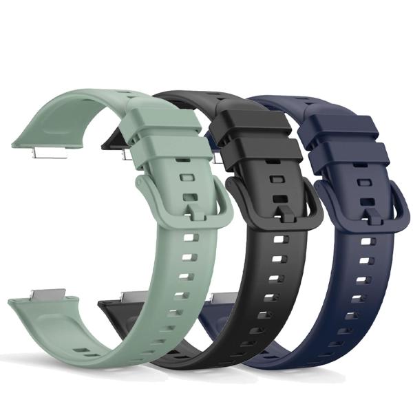 [Miimall] 3本セット」 対応HUAWEI WATCH Fit 2 バンド シリコン製 通気...