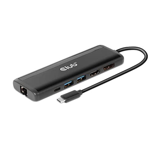 Club 3D USB Gen1 Type C 8-in-1 ハブ to HDMI 8K30Hz /...