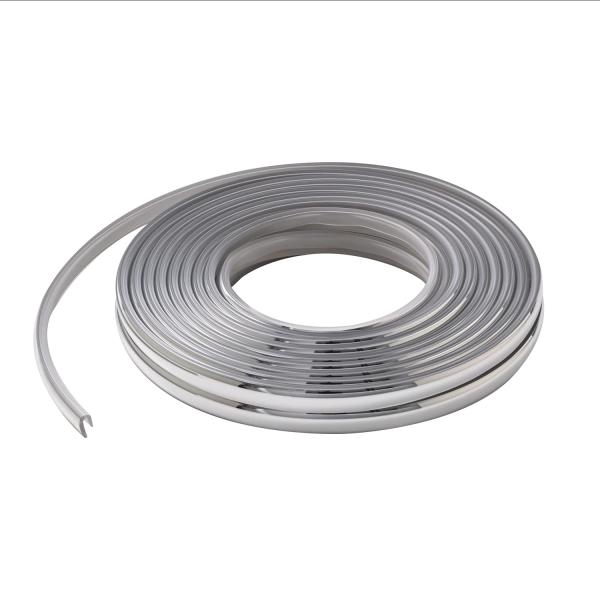 セイワ(SEIWA) 車外用品 J型ドアモール ドアガード 6M クリア×クローム K436