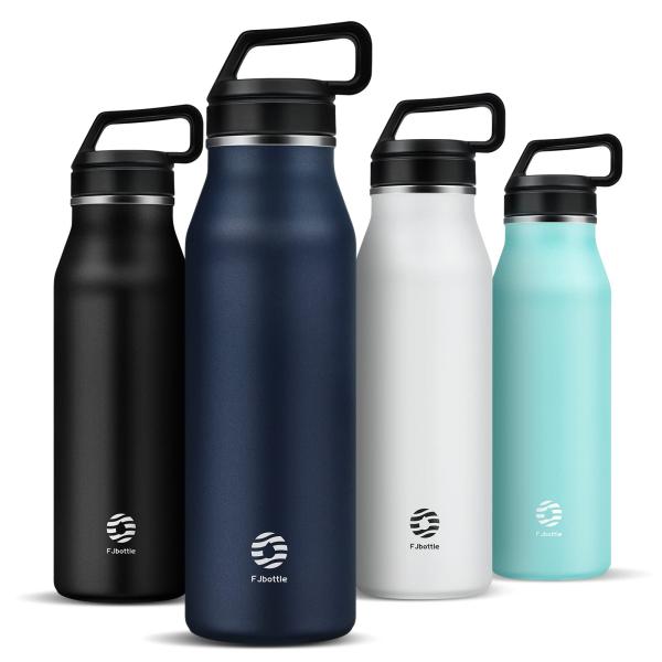 FJbottle 水筒 1.2リットル 真空断熱 保温保冷 ステンレスボトル 直飲み シンプル おし...