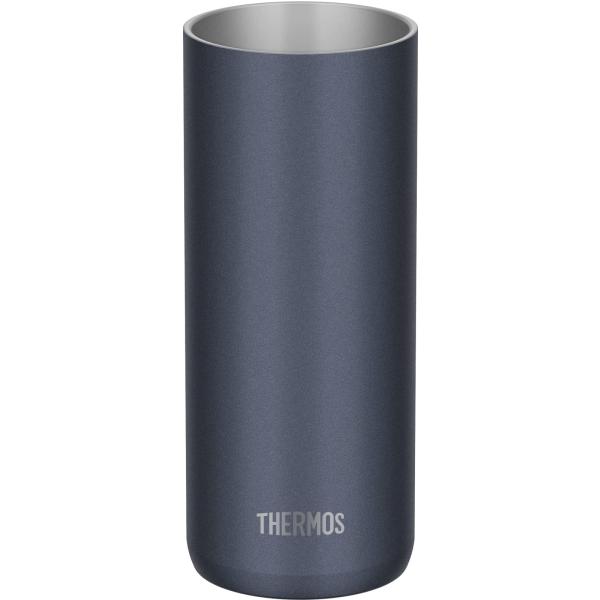 【軽量モデル】サーモス 真空断熱タンブラー 420ml メタリックブラック JDW-420C MBK
