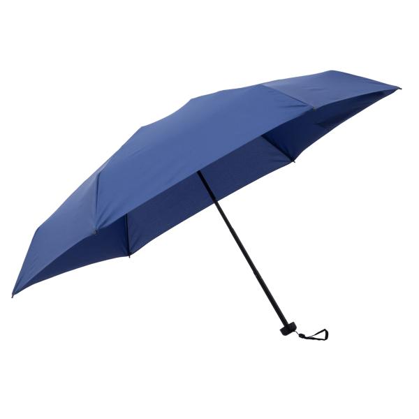 Asty(アスティ) 婦人 無地 5段折ミニ折傘 50cm×6R ネイビー HL2150DBD