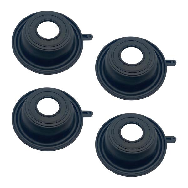 4個/セットZXR-250/400 ZX-4 ZZR-400CC キャブレター真空ダイヤフラム KP...