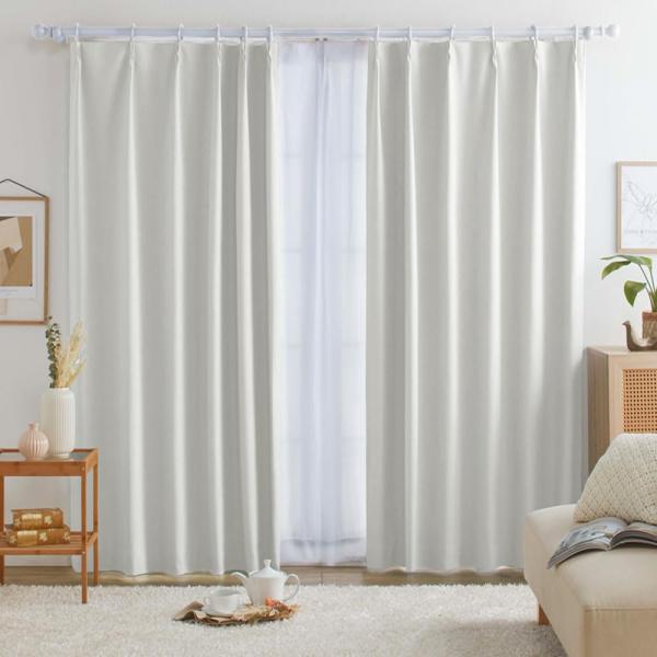 ベルーナ(BELLUNA) カーテン 遮光 4枚組 100％ 遮光1級 防音 断熱 保温 遮光 4枚...