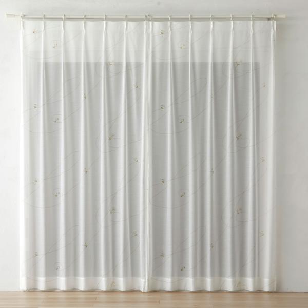 スミノエ ジークレフボイル カーテン シアー 1枚入 100×198cm W 342-74219