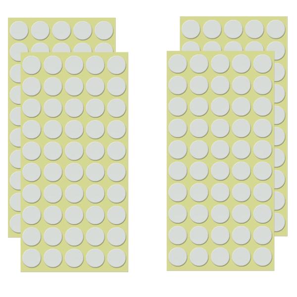 両面テープ 超強力 丸型 15mm 200個入り はがせる 両面シール 粘着 透明 DIY 耐水 耐...