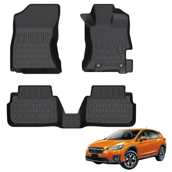 Orealauto スバル XV gt インプレッサ g4 フロアマット 室内 マット 防水 3D ...