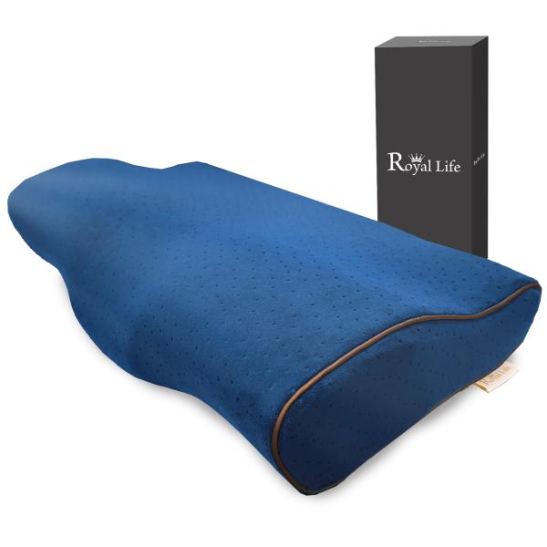 RoyalLife 二度寝注意枕 低反発 まくら 首が痛くならない 人気 pillow 安眠枕 マク...