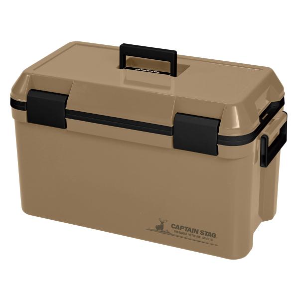 キャプテンスタッグ(CAPTAIN STAG) クーラーボックス 容量35L ショルダーベルト付 ベ...