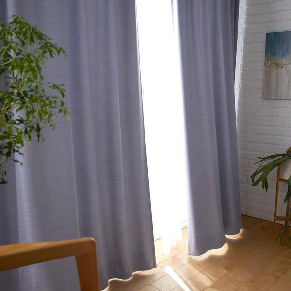 スミノエ(Suminoe) ドレープカーテン ブルー 100×178cm オフト 洗える V2103...